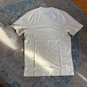 Abercrombie & Fitch Light Beige Short Sleeve Tee